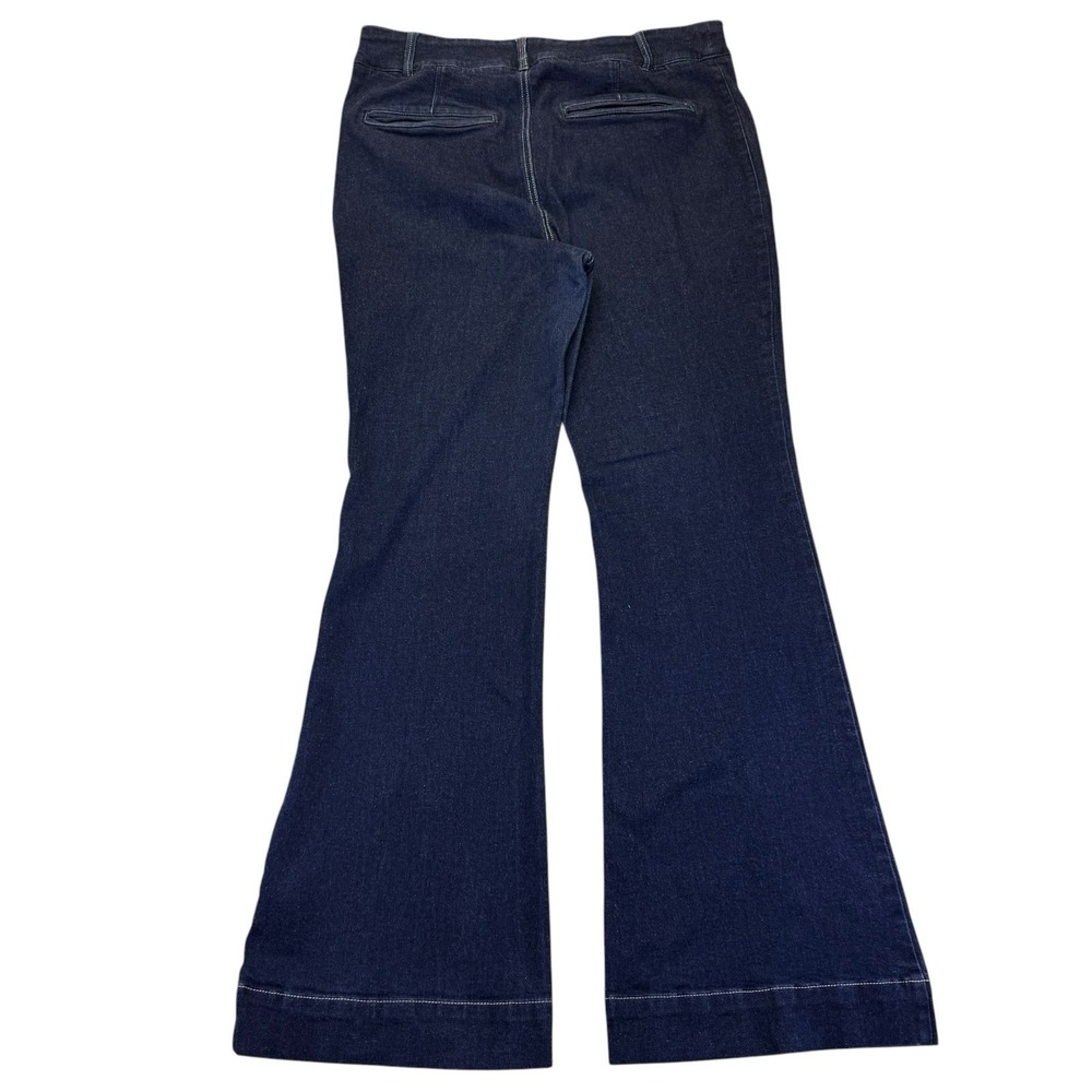 Anthropologie Pilcro & The Letterpress Bootcut Denim Jeans Patch Pocket Size 32 - Picture 2 of 10